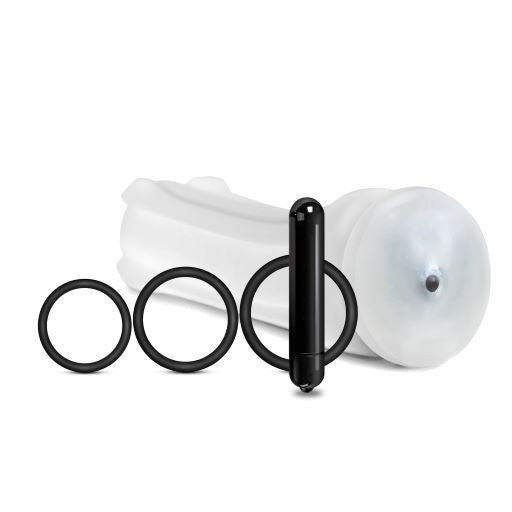 MSTR B8 VIBRATING STROKER HAND CUFF 5 PC SET