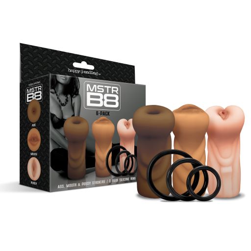 MSTR B8 6 PK 3PC STROKER KIT
