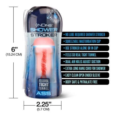 HAPPY ENDING SHOWER STROKER ASS