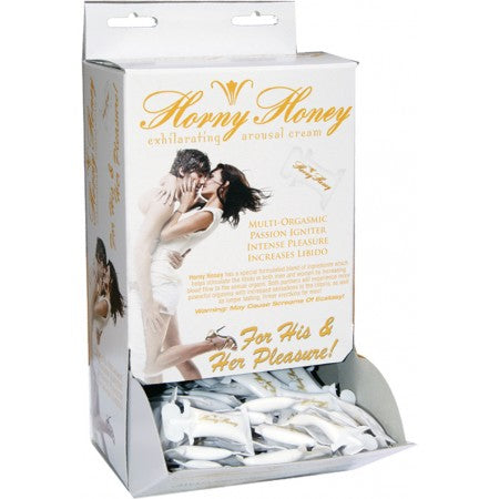 HORNY HONEY AROUSAL GEL 144PC DISPLAY