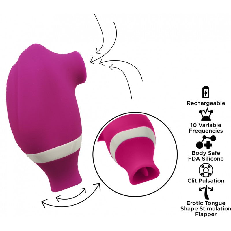 STARDUST SUPERNOVA LICKING TONGUE & SUCTION
