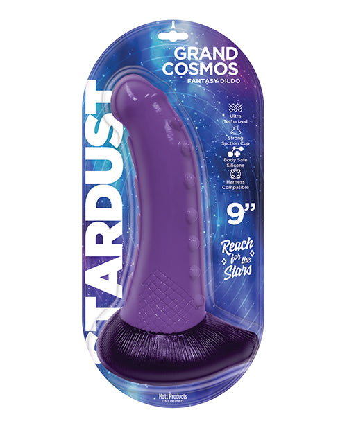 Stardust Grand Cosmos Silicone Dildo 9" – Purple