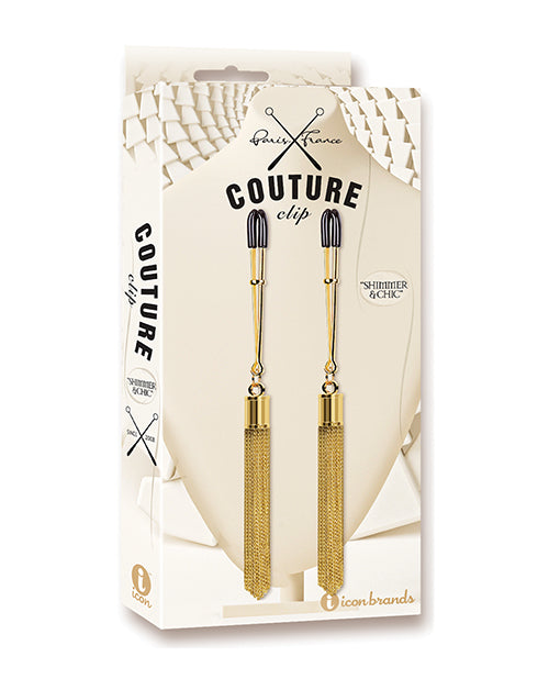 COUTURE CLIPS SHIMMER & CHIC LUXURY NIPPLE CLAMPS