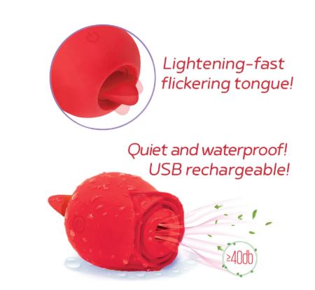 WILD ROSE & TOUNGE RECHARGEABLE