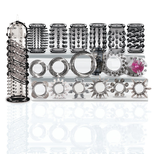 TRY-CURIOUS COCK RING & SLEEVE SET