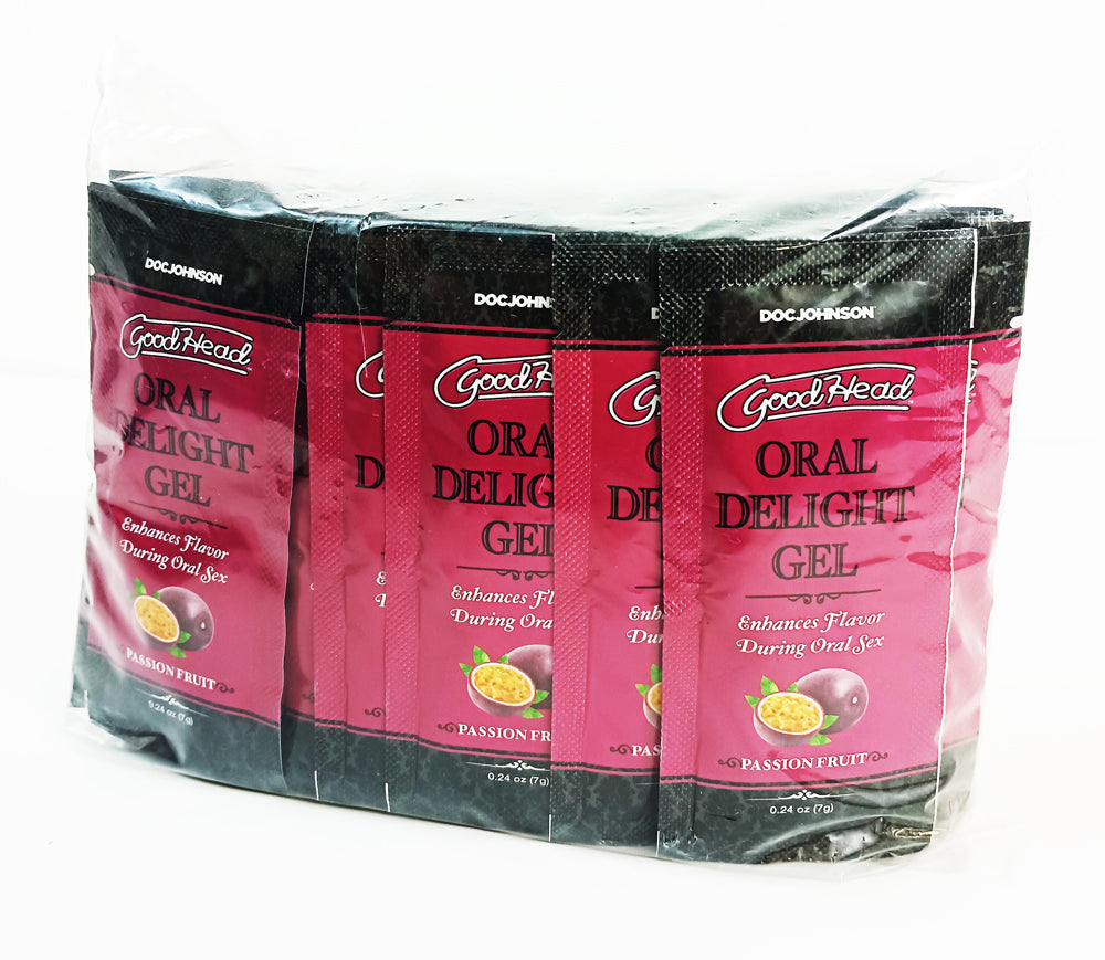 Goodhead Oral Delight Gel – Passion Fruit, 48 Pieces, 0.24 oz