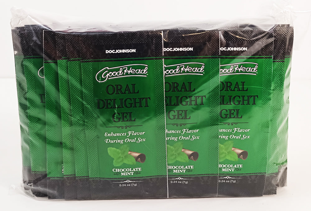 Goodhead Oral Delight Gel – Chocolate Mint, 48 Pieces, 0.24 oz
