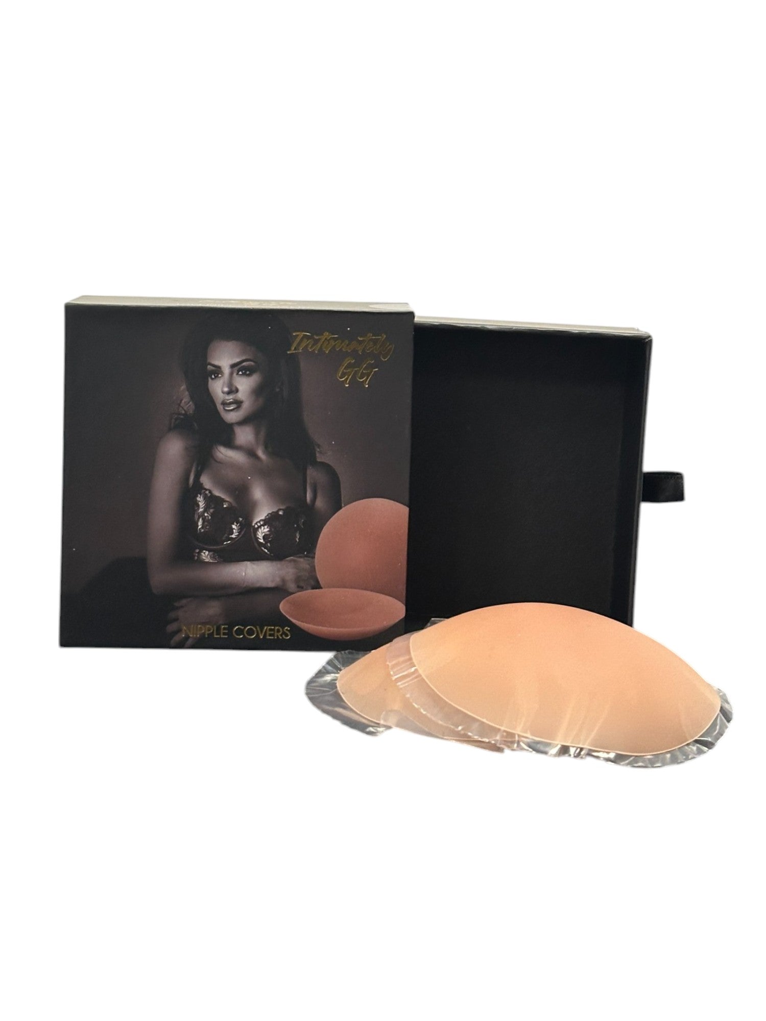THE GG BROWN NIPPLE COVER 3 PAIRS