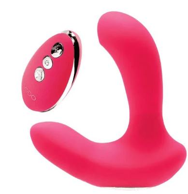 VEDO INME DUAL VIBE W/ REMOTE RECHARGEABLE PINK
