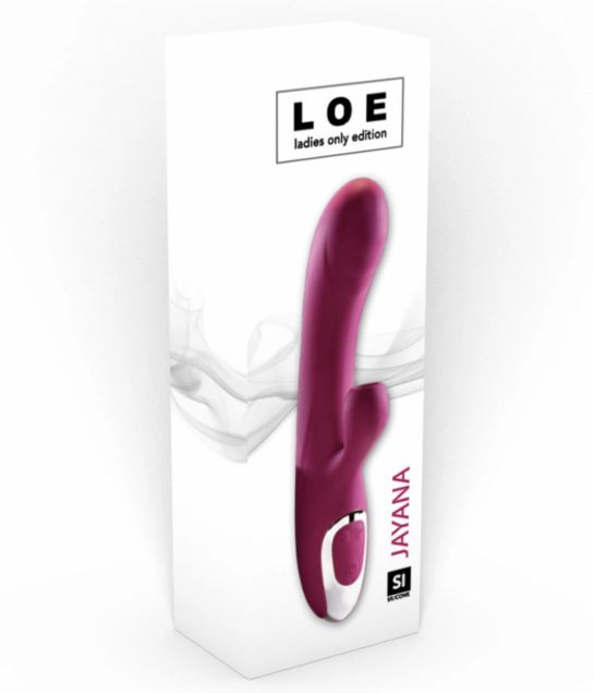 LOE JAYANA RABBIT VIBRATOR W/ CLITORAL SUCTION