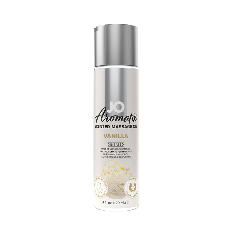 JO AROMATIX VANILLA MASSAGE OIL 4OZ