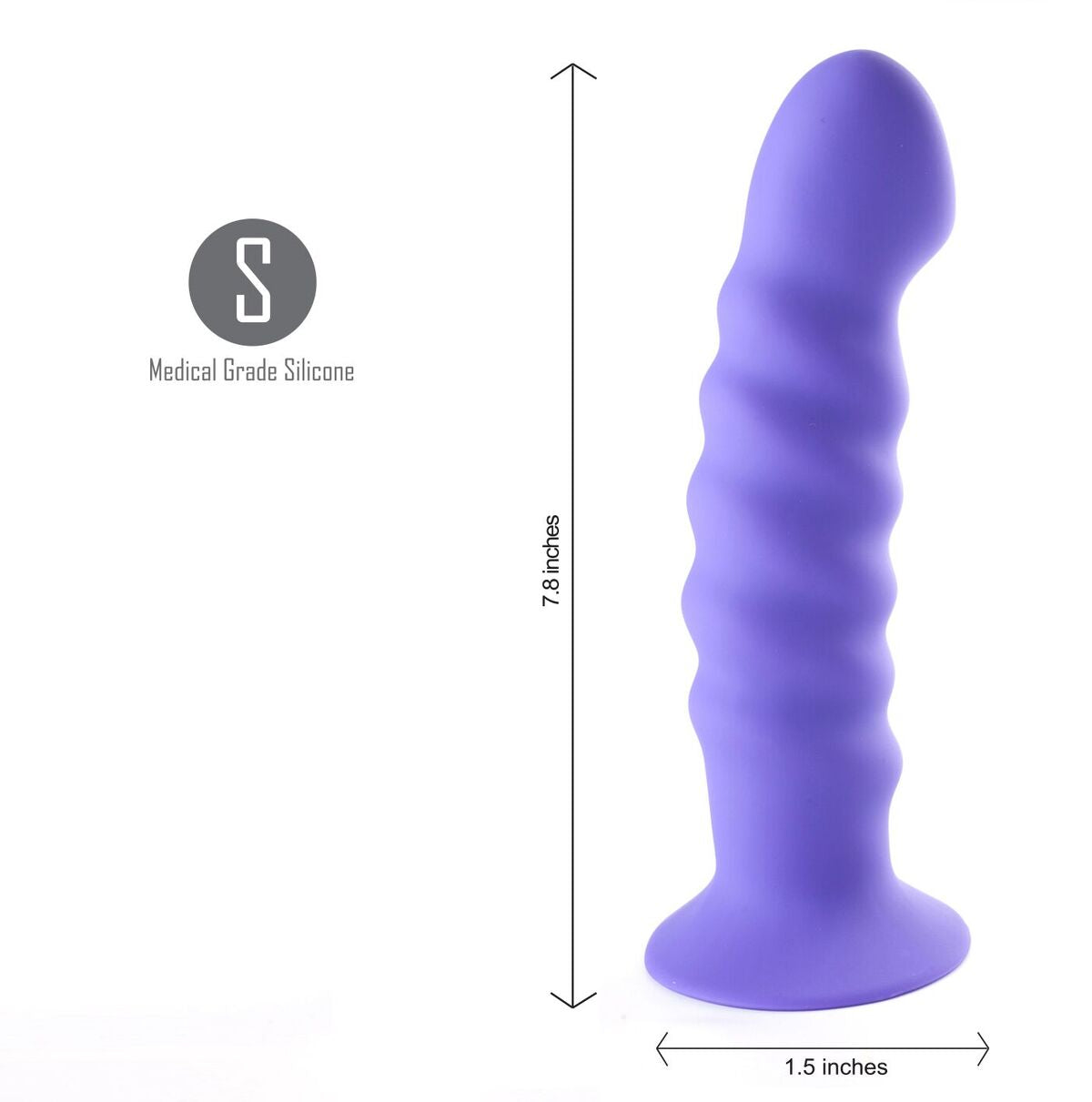 KENDALL SILICONE PURPLE DONG