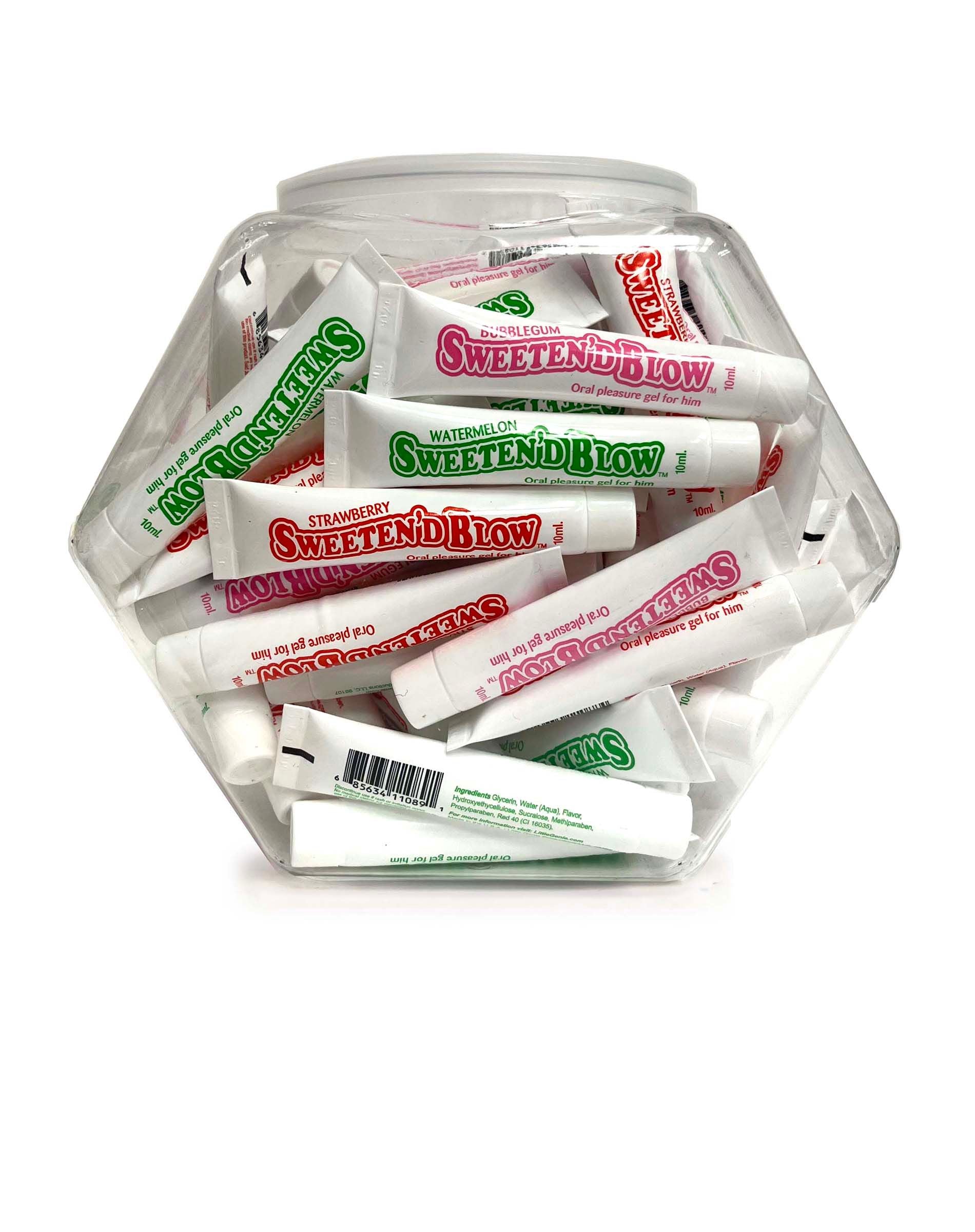 Sweeten'd Blow Fishbowl – 66 Pillow Packs, 3 Flavors