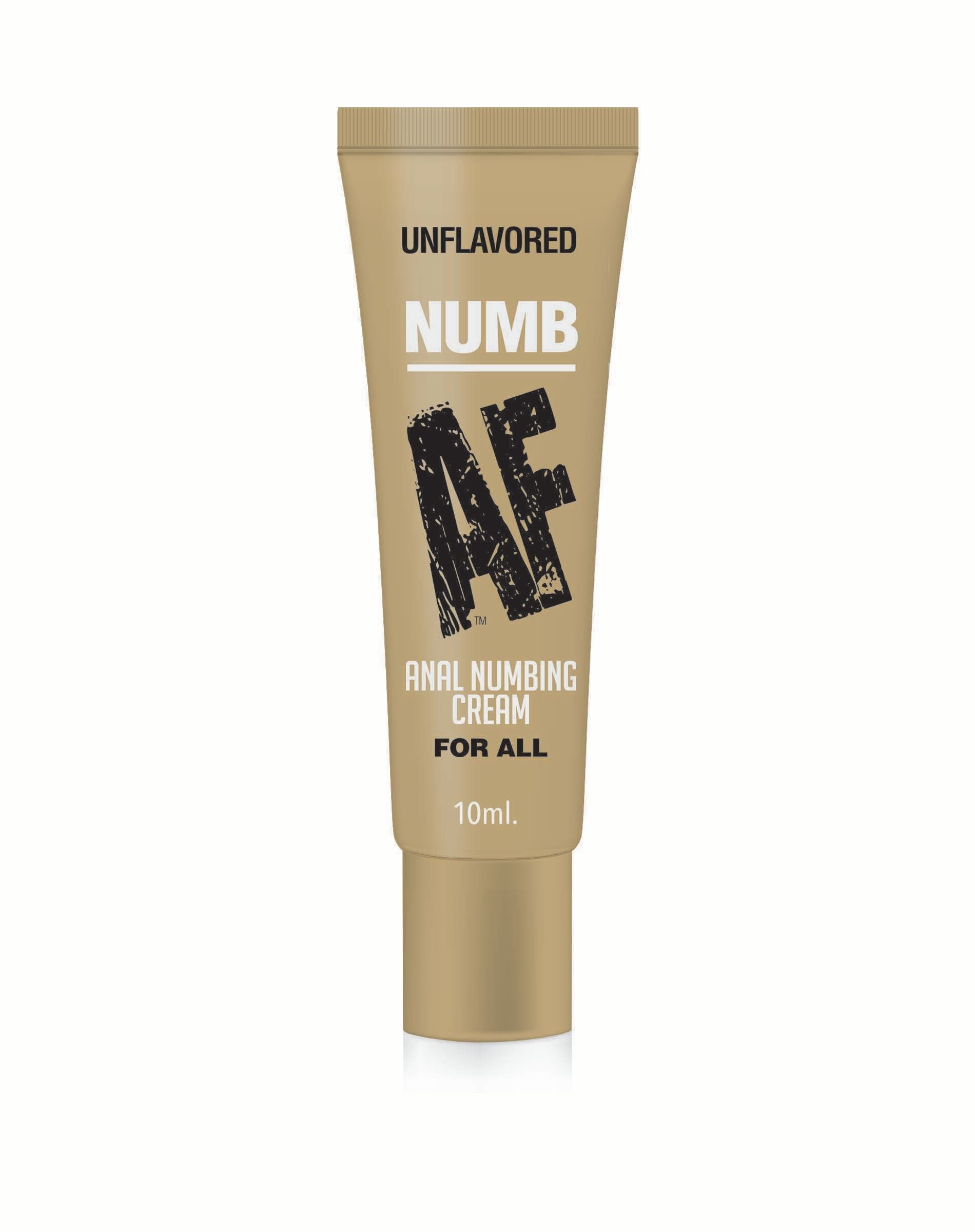 Numb AF Anal Desensitizer – Unflavored, 65 Pack, 10 ml