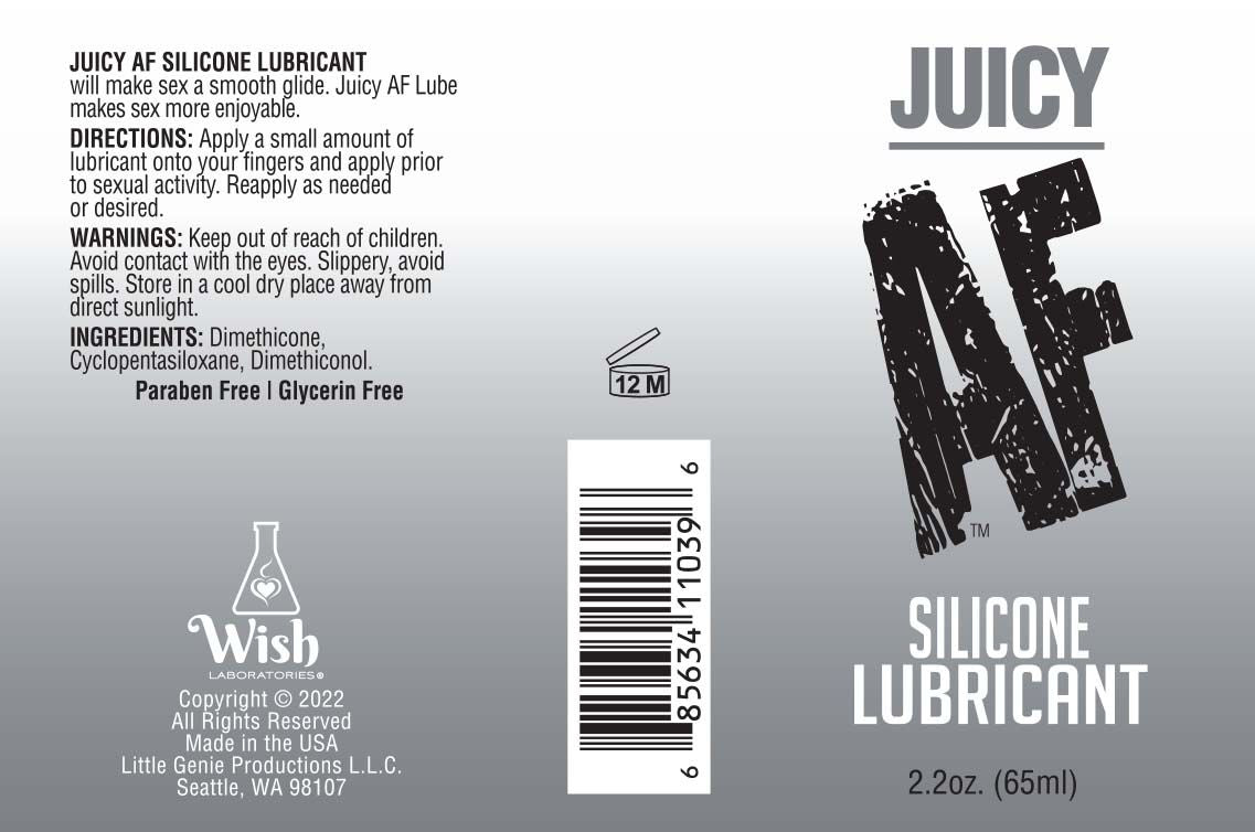 AF SILICONE LUBE 2.2OZ BOTTLE