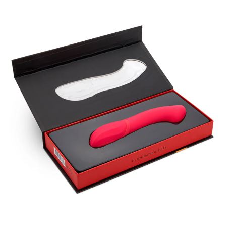 SENSUELLE LUNA VELVET TOUCH VIBE - HOT PINK