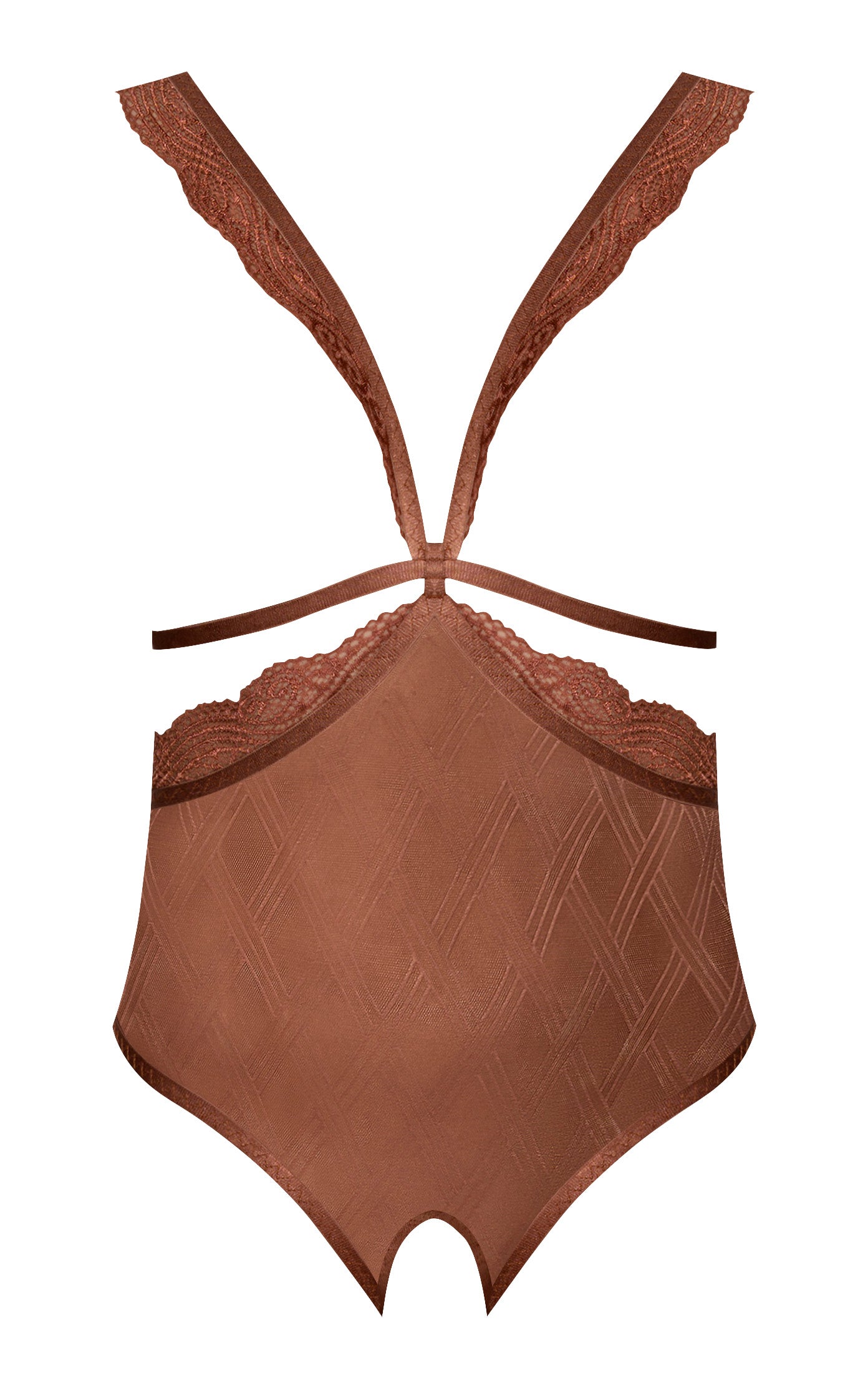 Caramel Kiss Cupless Teddy – Caramel, S/M
