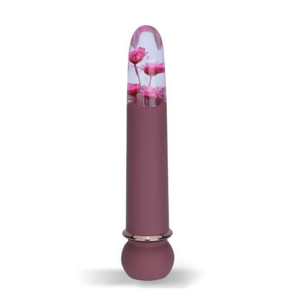 FLORA RECHARGEABLE FLOWER BULLET JAGUAR POWER BURGUNDY