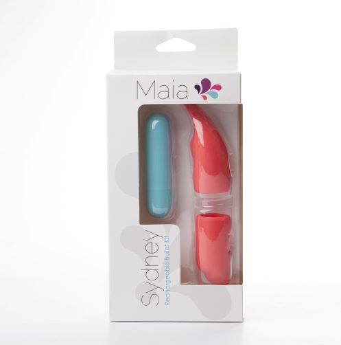 SYDNEY MINI BULLET W SILICONE SLEEVES RECHARGEABLE