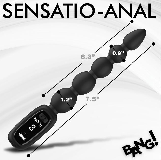 DIGITAL SILICONE ANAL BEADS