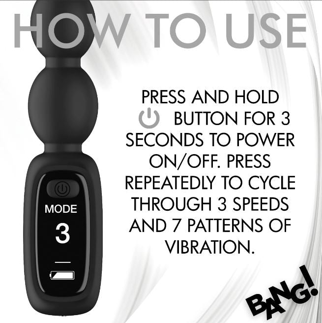 DIGITAL SILICONE ANAL BEADS