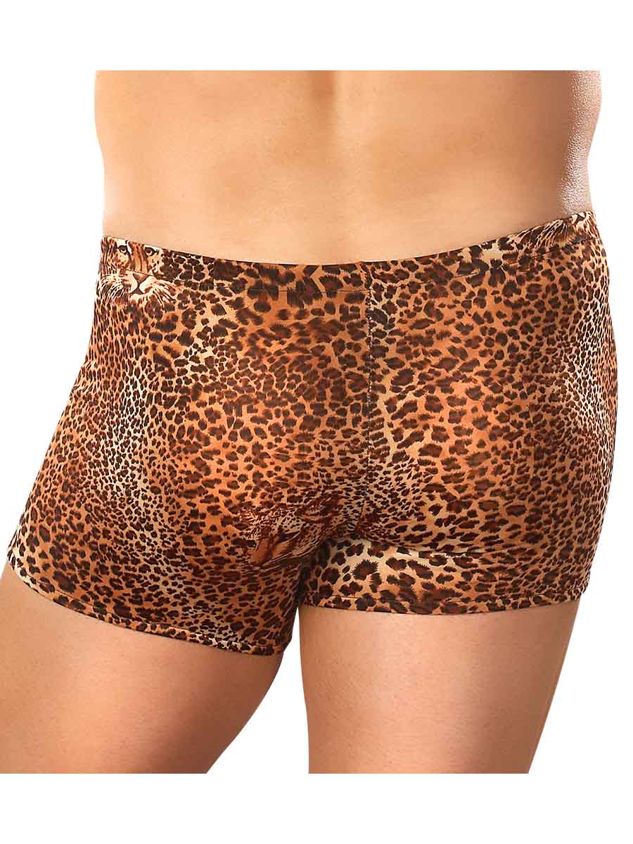 ANIMAL POUCH SHORT MEDIUM LEOPARD