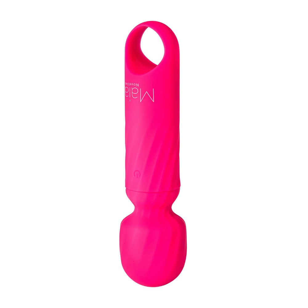DOLLY PINK SILICONE MINI WAND RECHARGEABLE