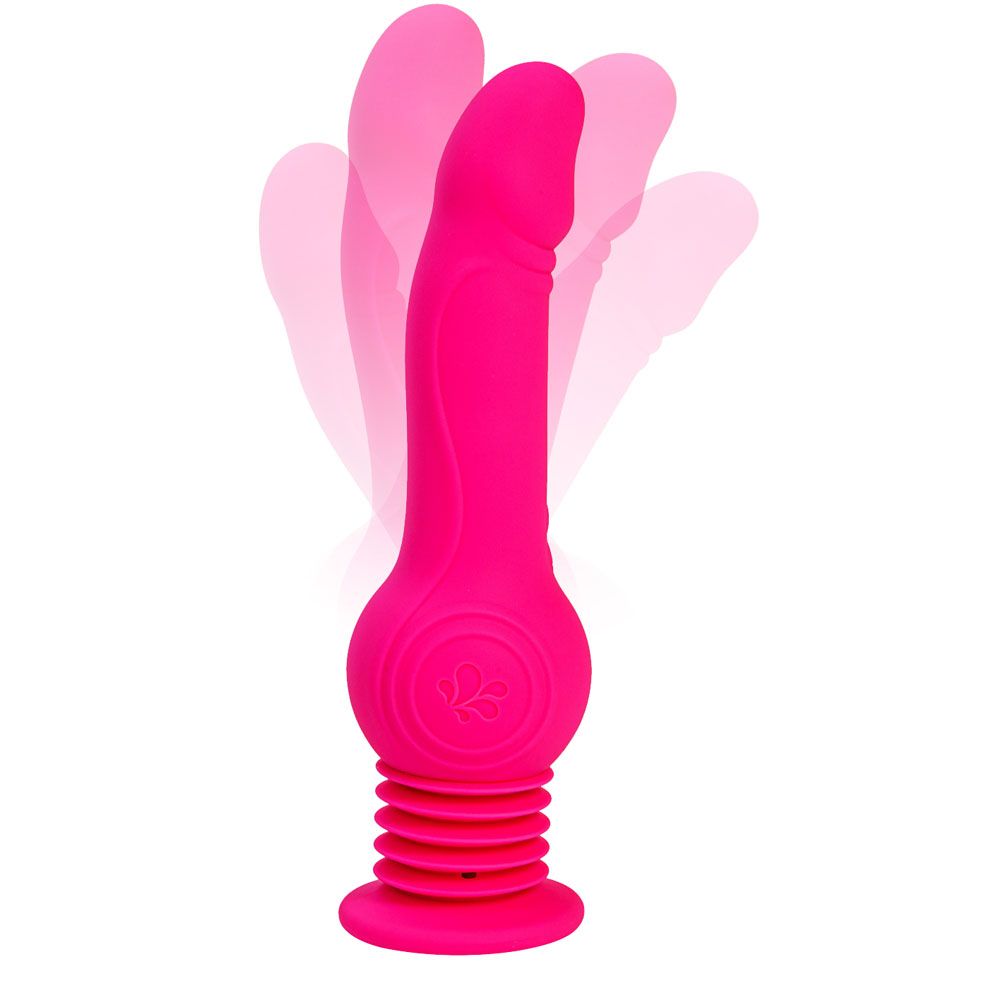 TEGAN JUMPING VIBRATING DONG W/ REMOTE