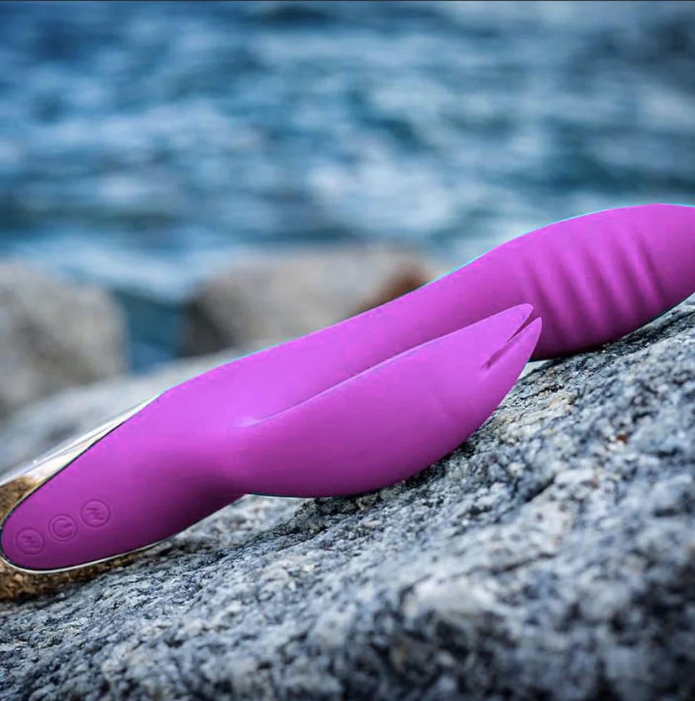 SKYLER SILICONE BENDABLE PURPLE RABBIT