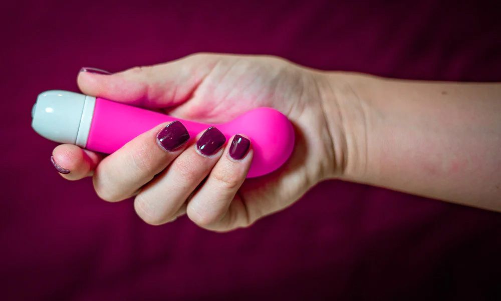 AVA SILICONE G SPOT VIBE NEON PINK