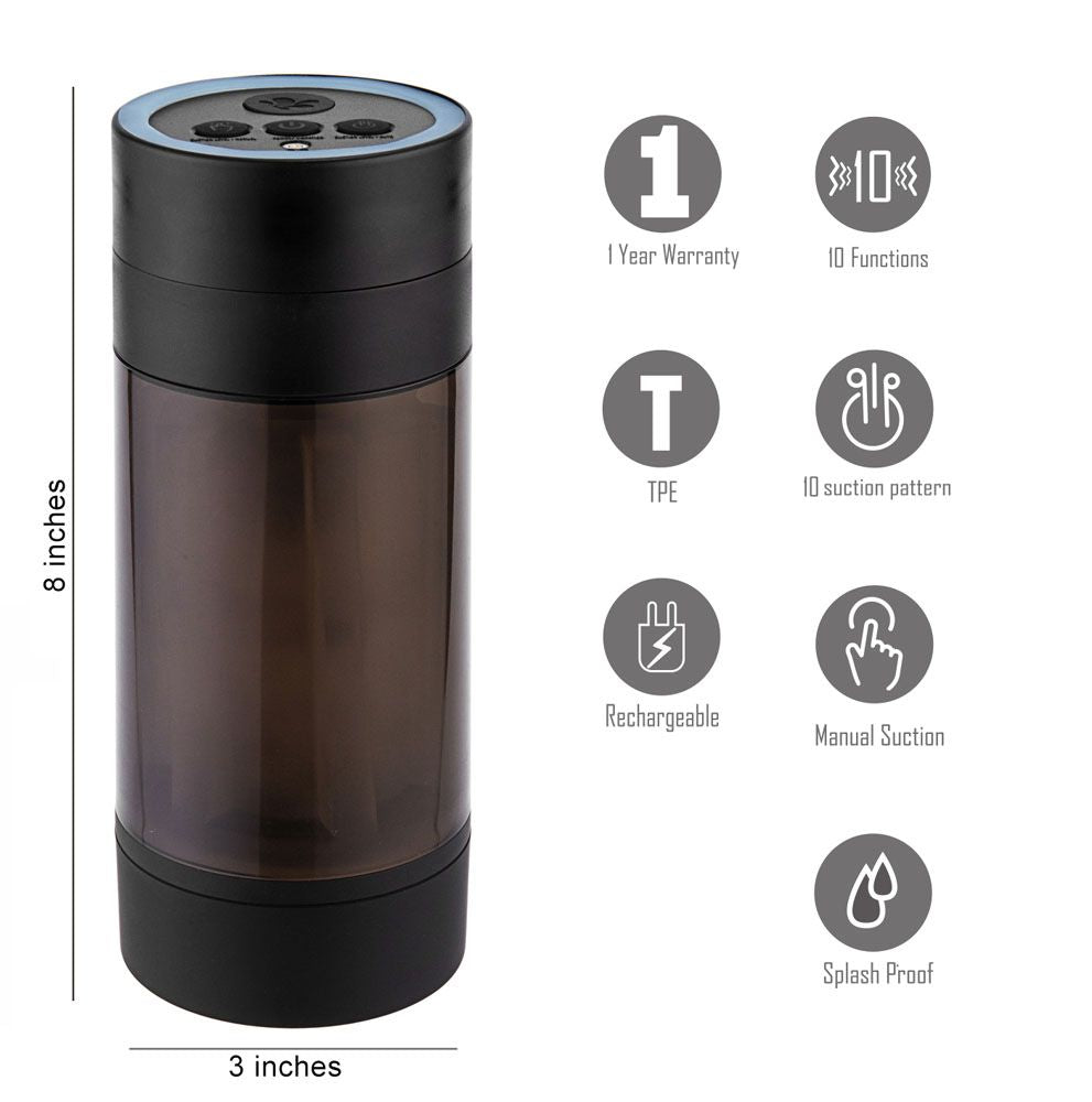 ACE RECHARGEABLE AUTOMATIC MASTURBATOR