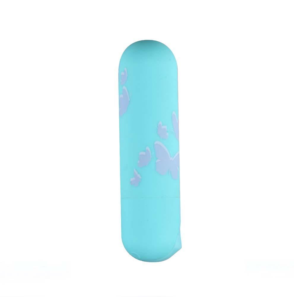 JULIA JESSIE BUTTERFLY PATTERN RECHARGEABLE MINI BULLET