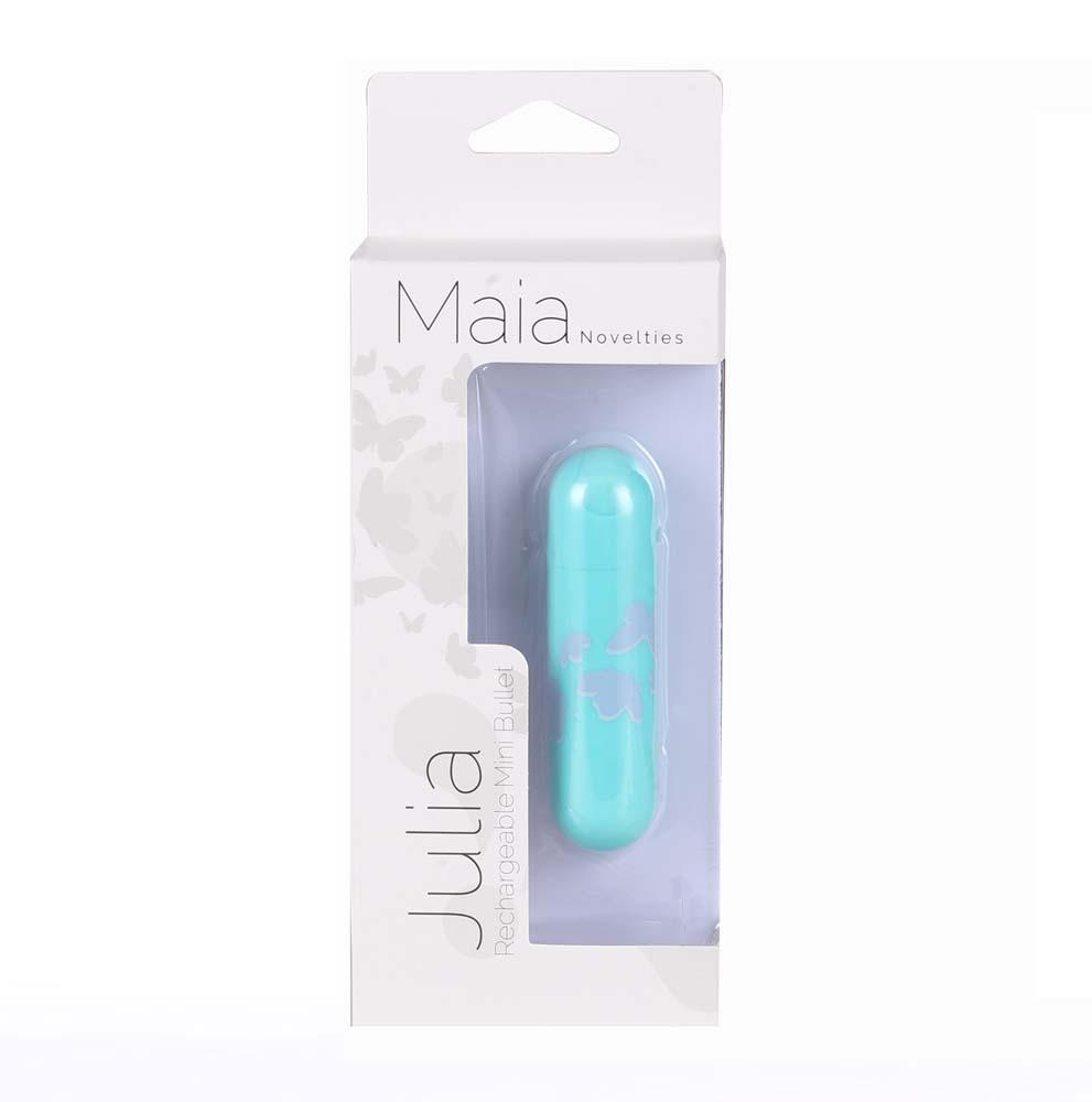 JULIA JESSIE BUTTERFLY PATTERN RECHARGEABLE MINI BULLET
