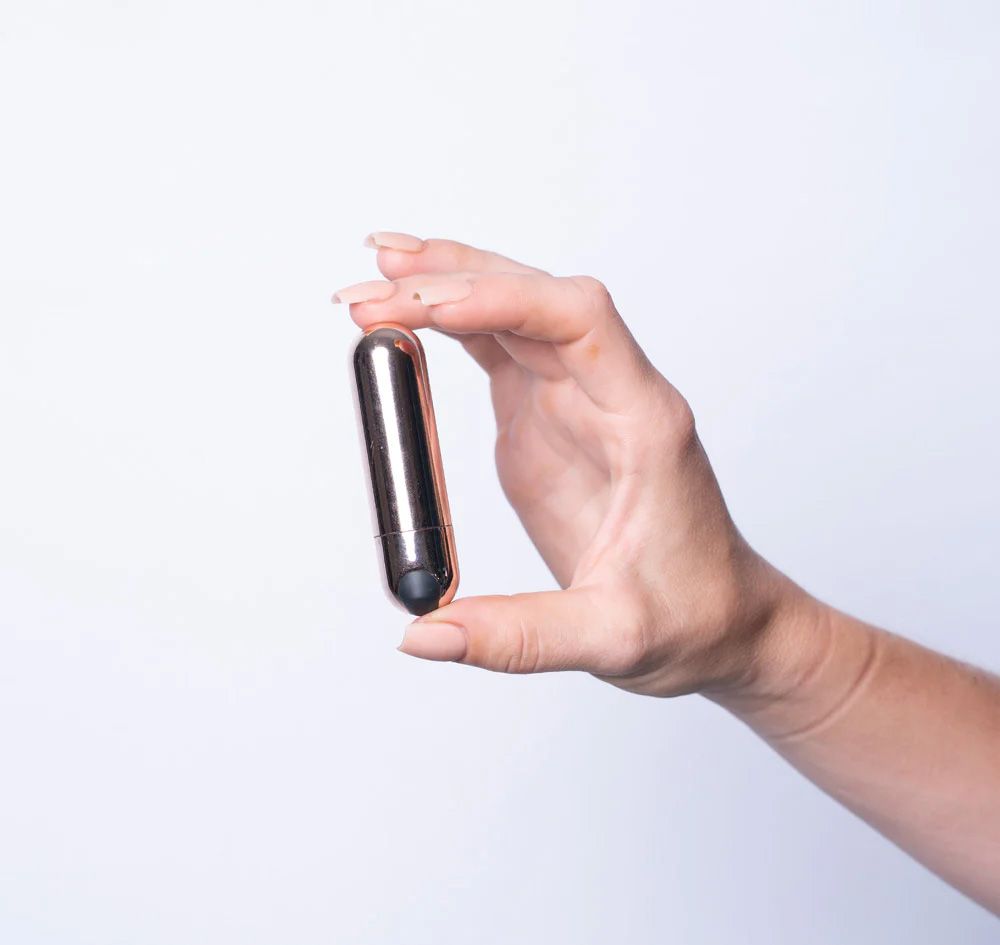 JESSI RECHARGEABLE MINI BULLET ROSE GOLD