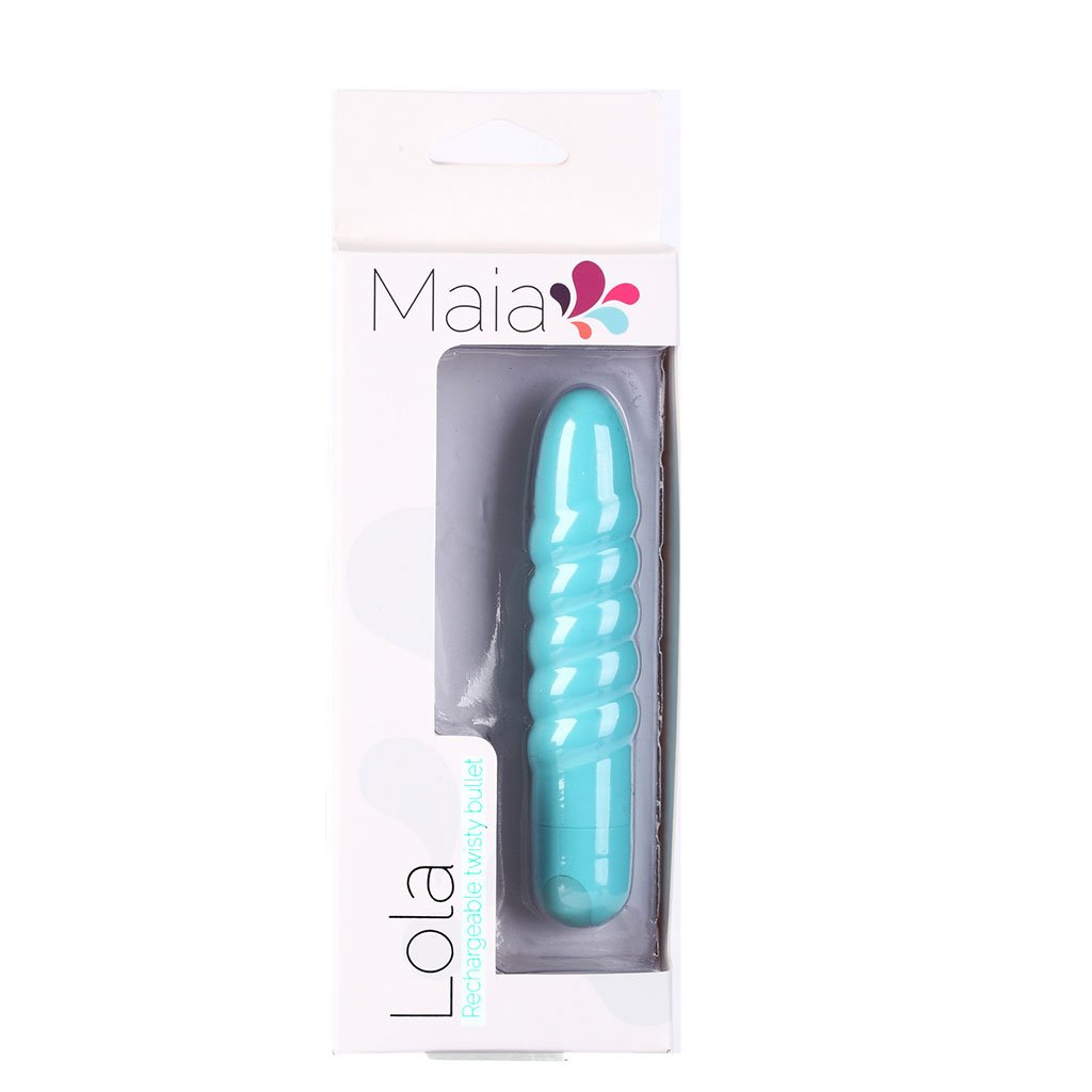LOLA RECHARGEABLE TWISTY BULLET TEAL