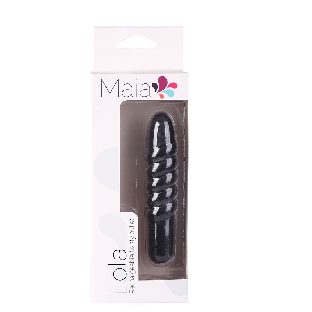 LOLA RECHARGEABLE TWISTY BULLET BLACK