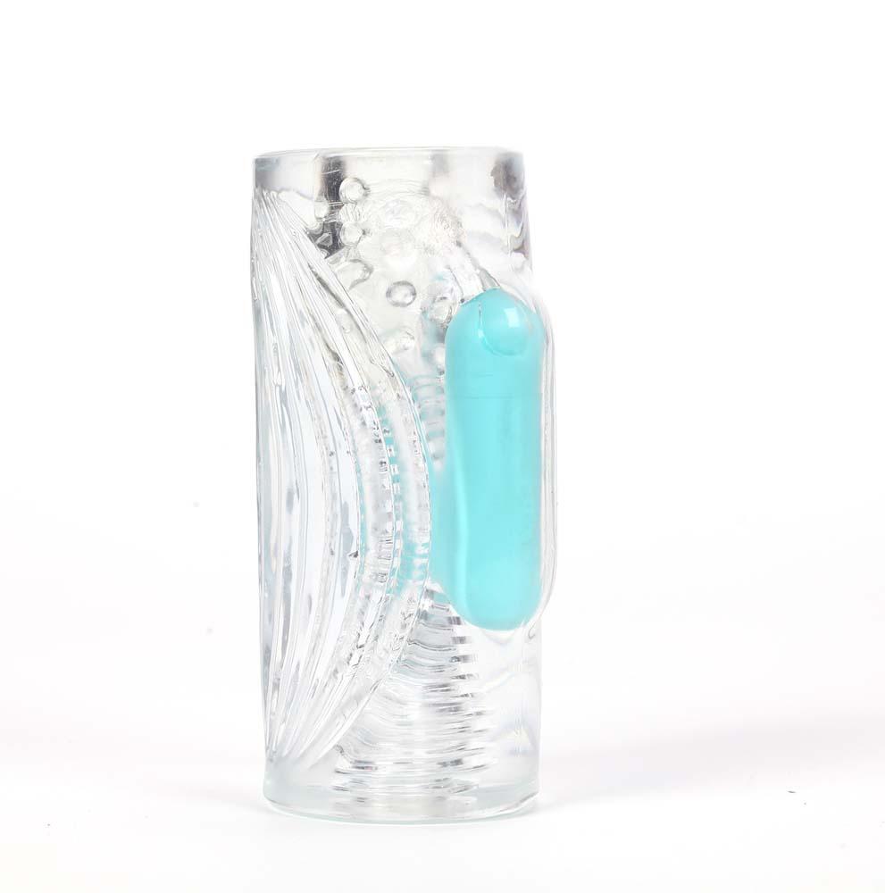 ASTER CLEAR STROKER W/ RECHARGEABLE BULLET