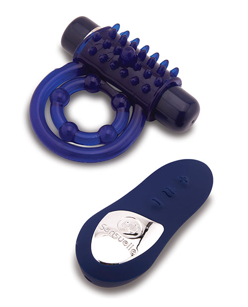 SENSUELLE R/C BULLET RING BLUE
