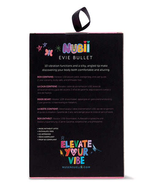 SENSUELLE NUBII EVIE BULLET PURPLE