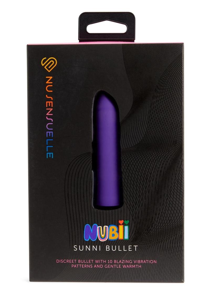SENSUELLE NUBII SUNNI WARMING BULLET PURPLE