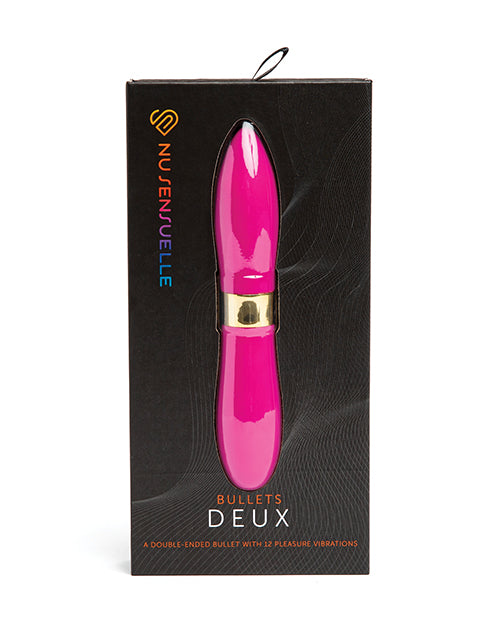 SENSUELLE DOUBLE ENDED DEUX BULLET MAGENTA