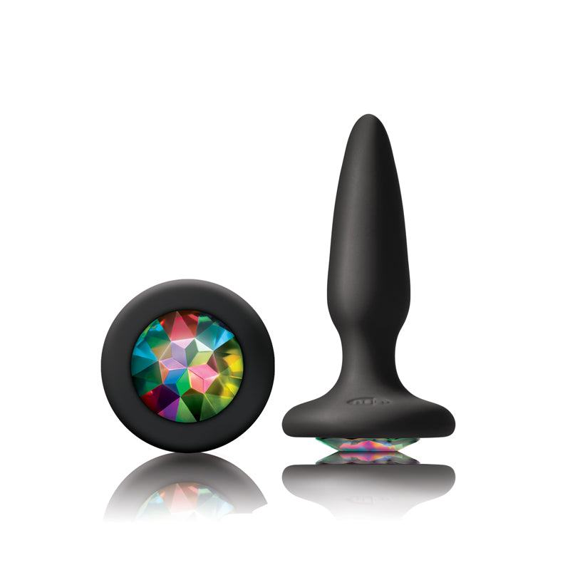 GLAMS MINI RAINBOW GEM BUTT PLUG