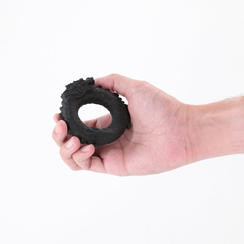 RENEGADE DRAGON RING BLACK
