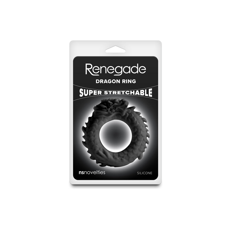 RENEGADE DRAGON RING BLACK