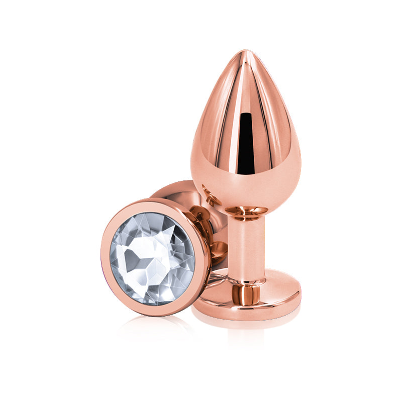 REAR ASSETS ROSE GOLD MEDIUM CLEAR