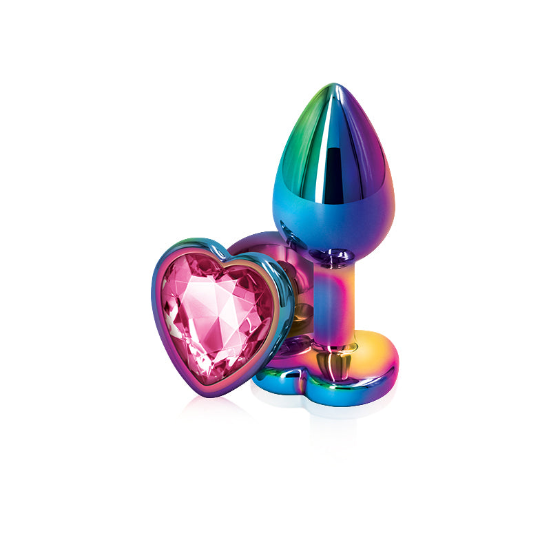 REAR ASSETS MULTICOLOR HEART SMALL PINK