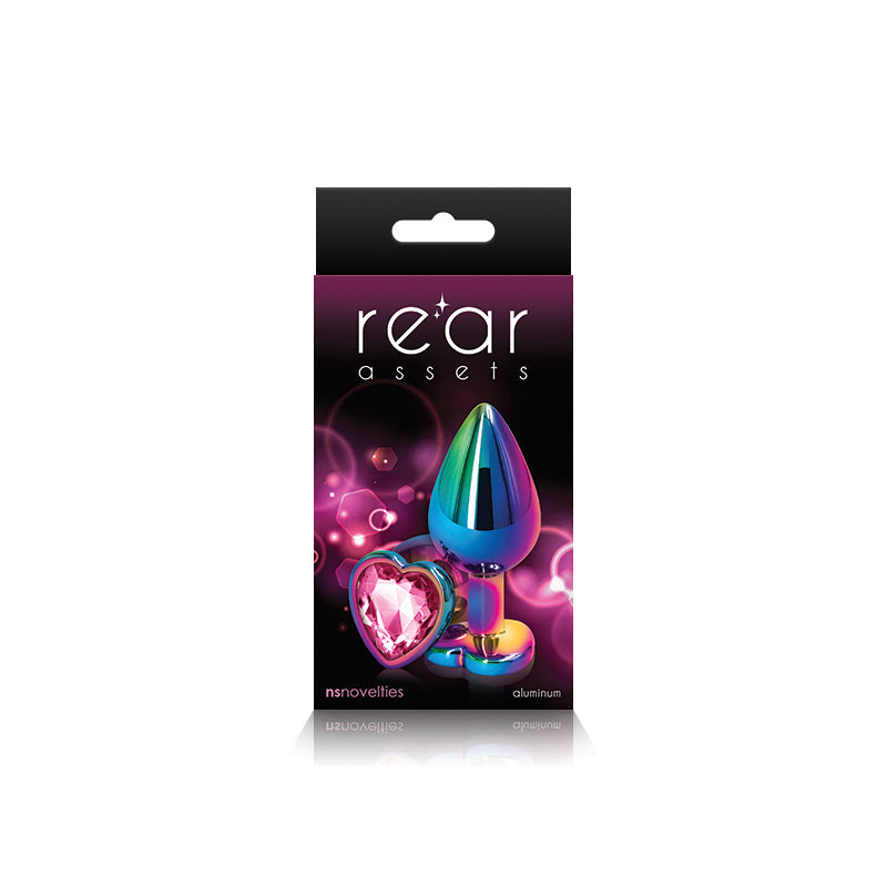 REAR ASSETS MULTICOLOR HEART MEDIUM PINK