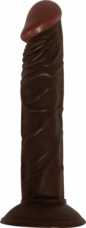 Afro American Whopper Vibrating 7" – Brown
