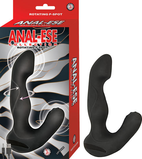 Anal-Ese Collection Rotating P-Spot Vibe – Black