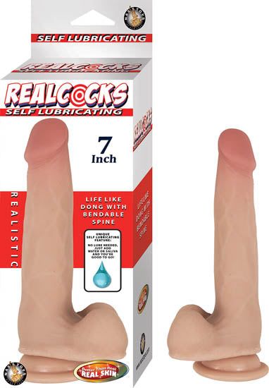 RealCocks Self-Lubricating 7"